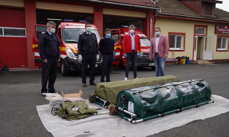 Ajutam Ingerii Medici – livrarea cu succes a două izolete către ISU Maramureș