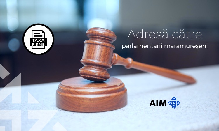 Adresa AIM către parlamentarii maramureșeni